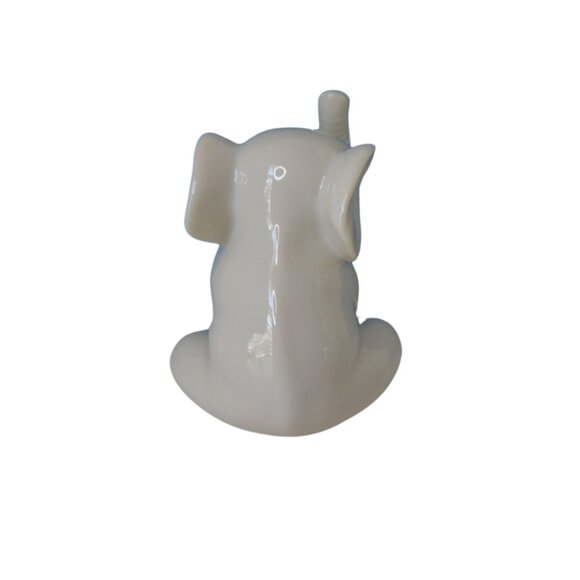 Lenox Small Baby Elephant Porcelain Figurine 24kt Gold Trimmed 2.75 Inches Tall - Picture 6 of 9